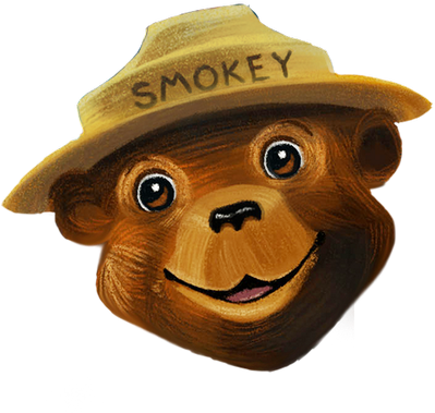 Smokey Bear Apps - Smokey Bear Transparent (400x400), Png Download
