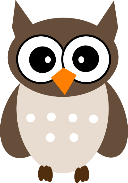Cute Owl Clipart Digital Owl Clip Art Pastel Clipart - Barn Owls Clip Art (414x594), Png Download