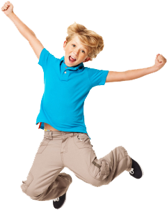 Party Bouce House Denver - Jumping Child (308x390), Png Download