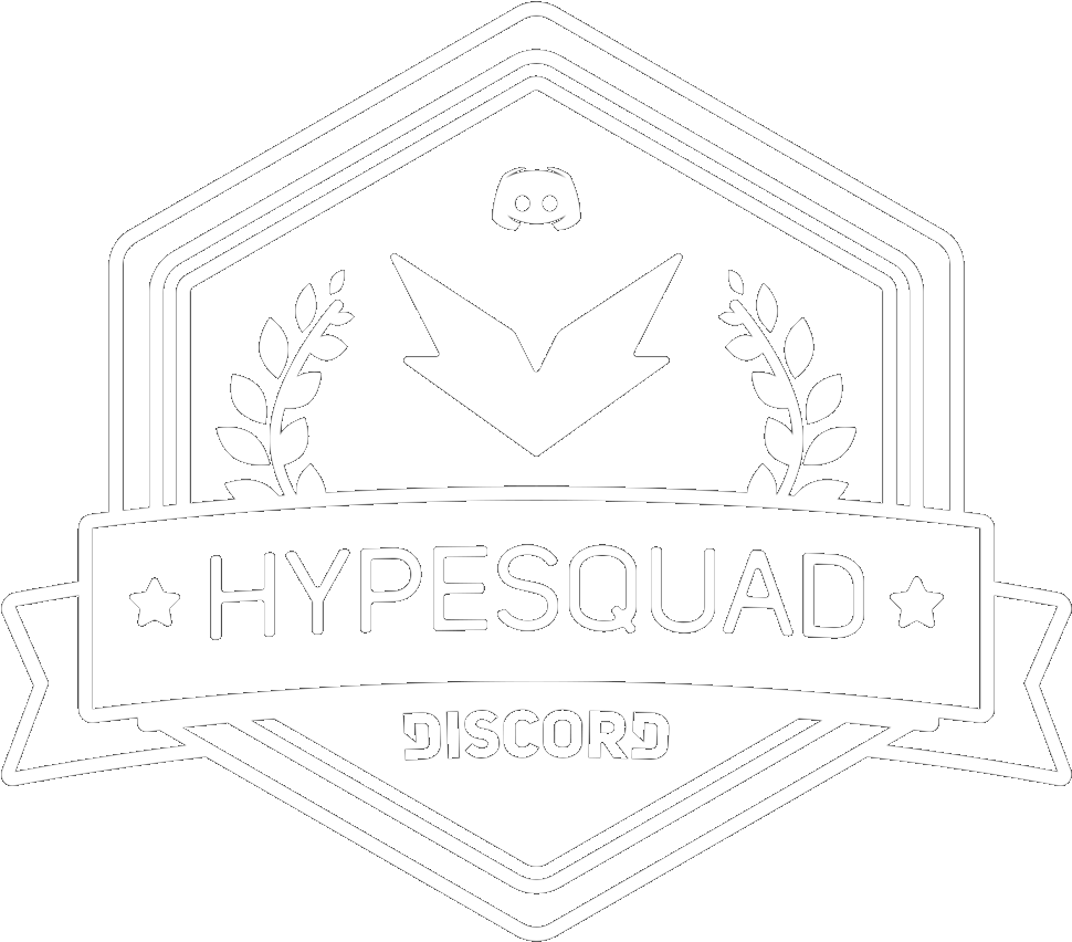 Join The Discord Hypesquad - Line Art (1000x1000), Png Download