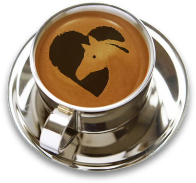 Cafes Caballo Blanco - Coffee (495x377), Png Download
