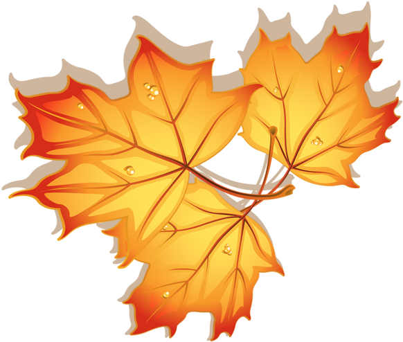 0, - Autumn Leave Clipart (600x525), Png Download