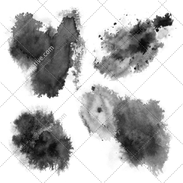 Ink Brushes And Stain Brushes For Photoshop - Drawing (1200x1000), Png Download