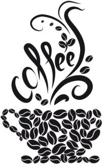 Dibujo Granos De Cafe (430x323), Png Download