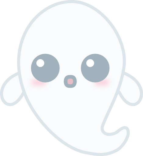 - Ghosty - - Ghost Kawaii (469x511), Png Download