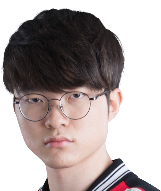 Skt Faker 2018 Spring - Faker (784x621), Png Download