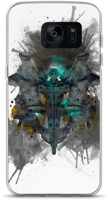 Music Inkblot • Samsung Case - Music (850x850), Png Download