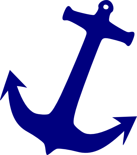 How To Set Use Blue Anchor Svg Vector (528x596), Png Download