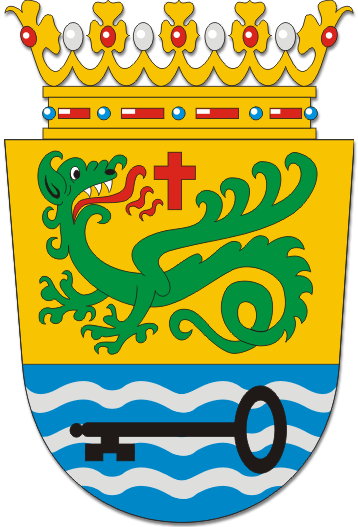 Escudo De Puerto De La Cruz - Ayuntamiento Puerto De La Cruz (358x527), Png Download