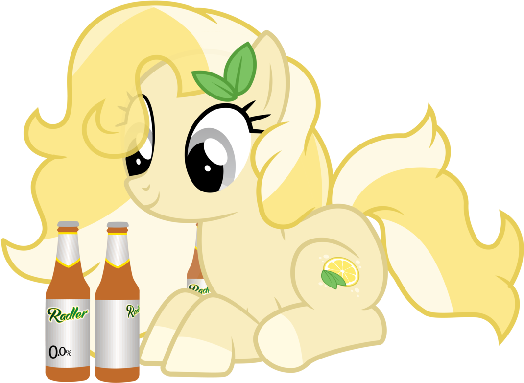Blue Vector, Beer, Bottle, Female, Non Alcoholic Beer, - Cartoon (1280x865), Png Download