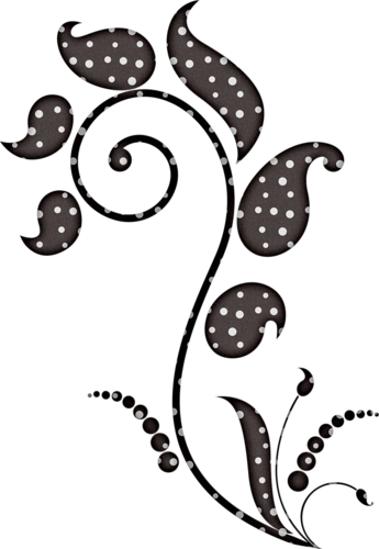 Flourish 1 - Flower Patterns (345x500), Png Download