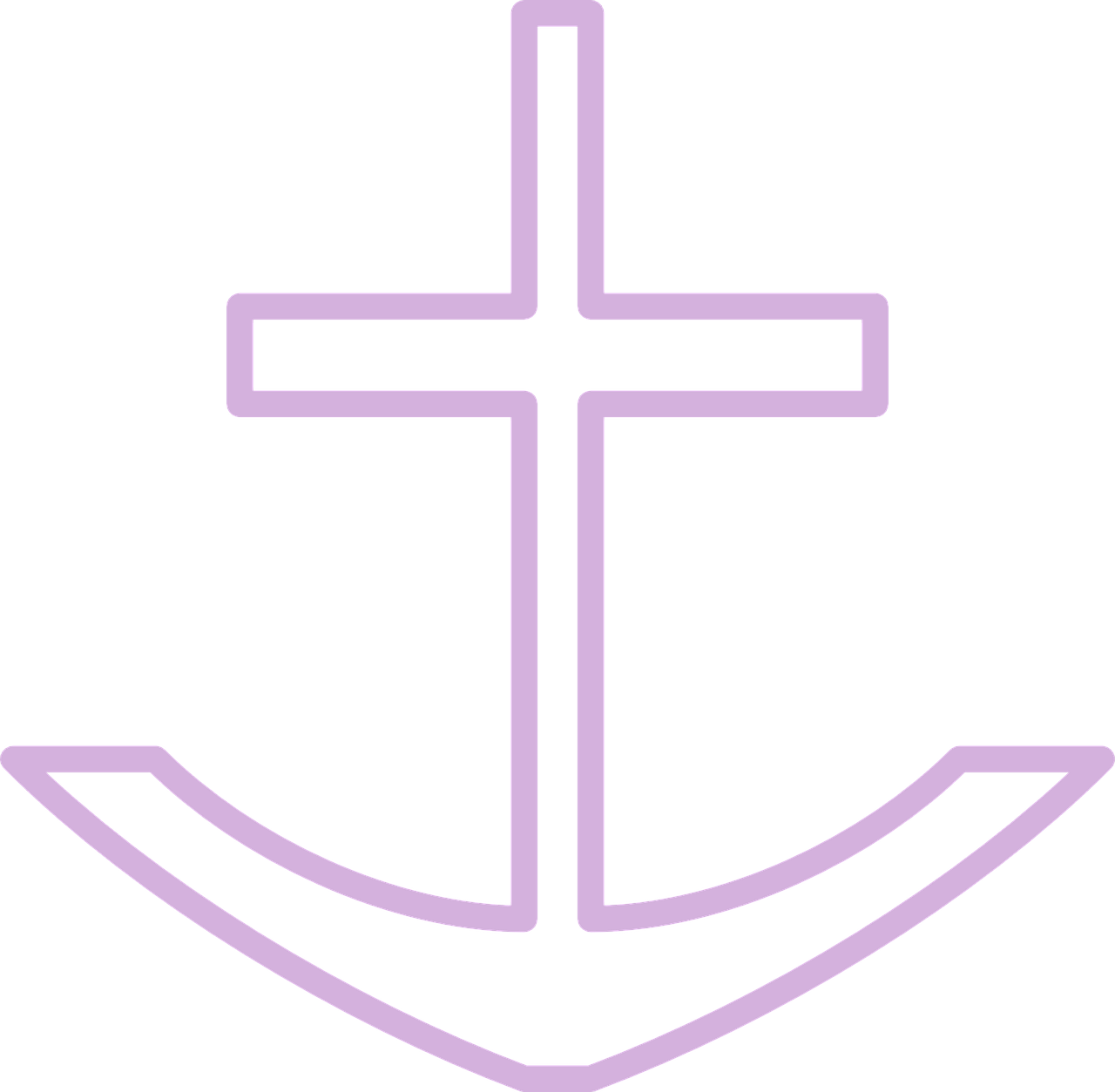 Anchor Anchorage Navy - Anchor (1280x1254), Png Download