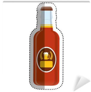 Bottle Of Beer Icon Vector Illustration Graphic Design - Beer Bottle (400x400), Png Download