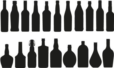 Beer Bottles - Bottle Vector (400x400), Png Download