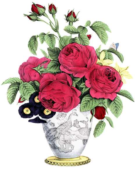 Rose, Vintage, Decoration, Leaf, Floral, Flower, Gift - Peace Best Night Quotes (600x720), Png Download