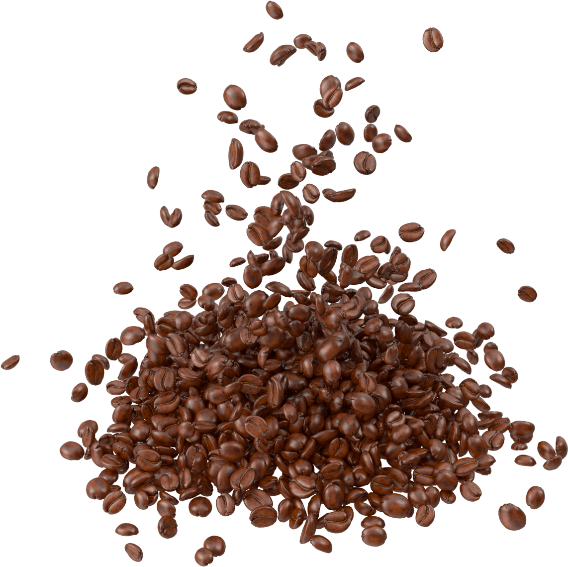 Coffee Beans Png Image - Coffee Bean Png (2048x2048), Png Download