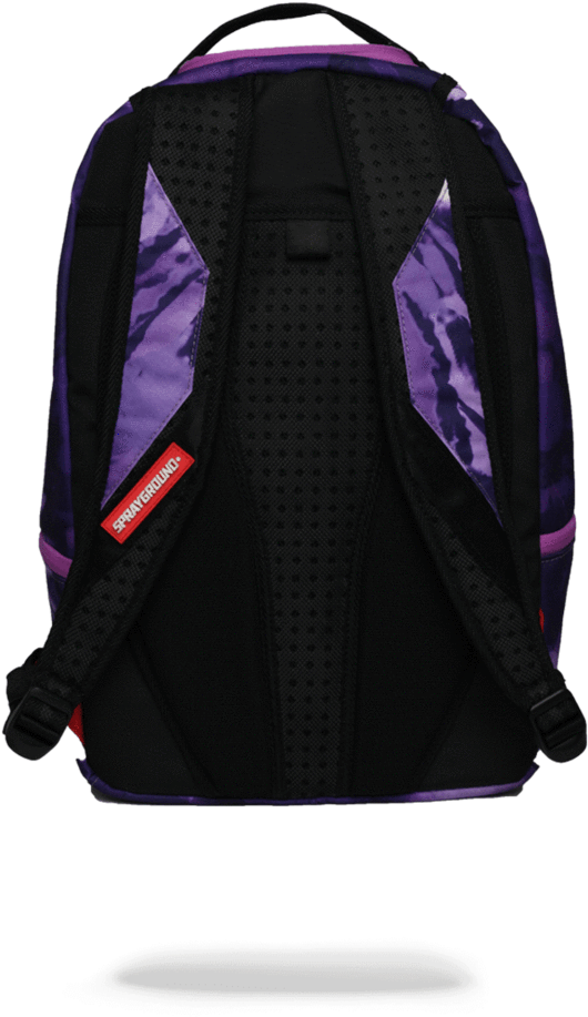 Sprayground- Weed Tie Dye Backpack Backpack - Hand Luggage (802x1023), Png Download