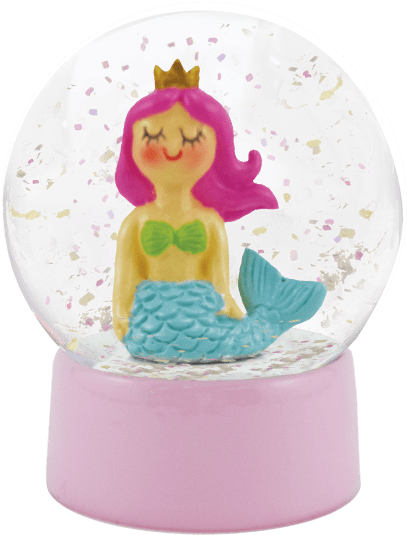 Picture Of Mermaid Snow Globe - Med's Maps Cape Cod Mermaid Snow Globe (550x550), Png Download