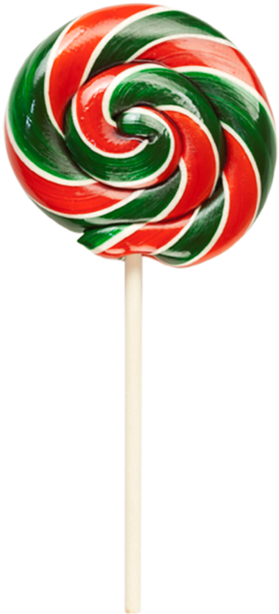 Candy Lollipop Png - Christmas Lollipop Png (800x800), Png Download
