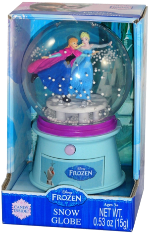 Disney Frozen Snow Globe - Disney Frozen Frozen Snow Globe With Candy (500x500), Png Download