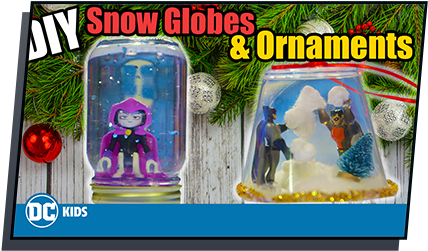 Dc Comics Snow Globe (429x280), Png Download