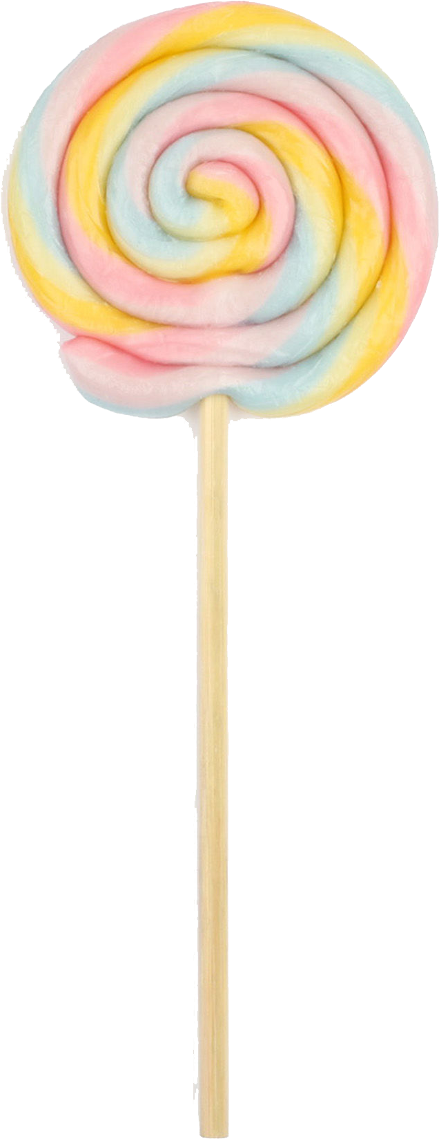 Rainbow Lollipop (2000x2000), Png Download