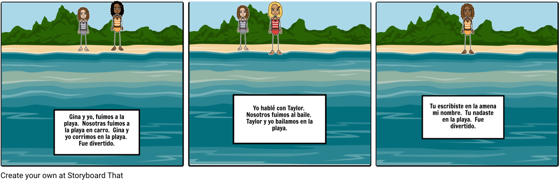La Playa - Illustration (1164x385), Png Download