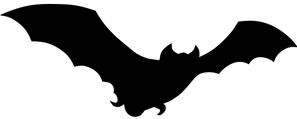 Halloween Bat Png Free Download - Bat Png (600x308), Png Download