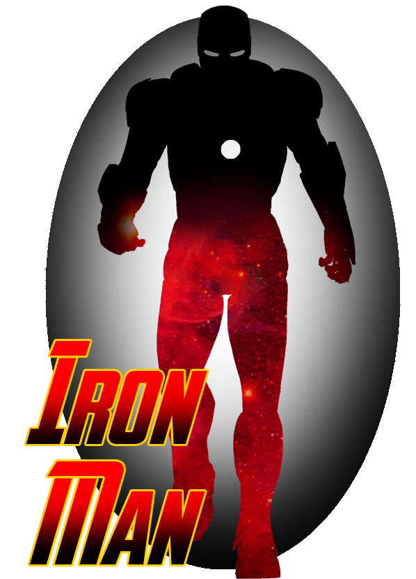 Iron Man Silhouette By Missmovielover - Digital Art (600x840), Png Download