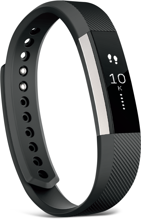 Fitbit Alta Activity Tracker Black (1000x1000), Png Download