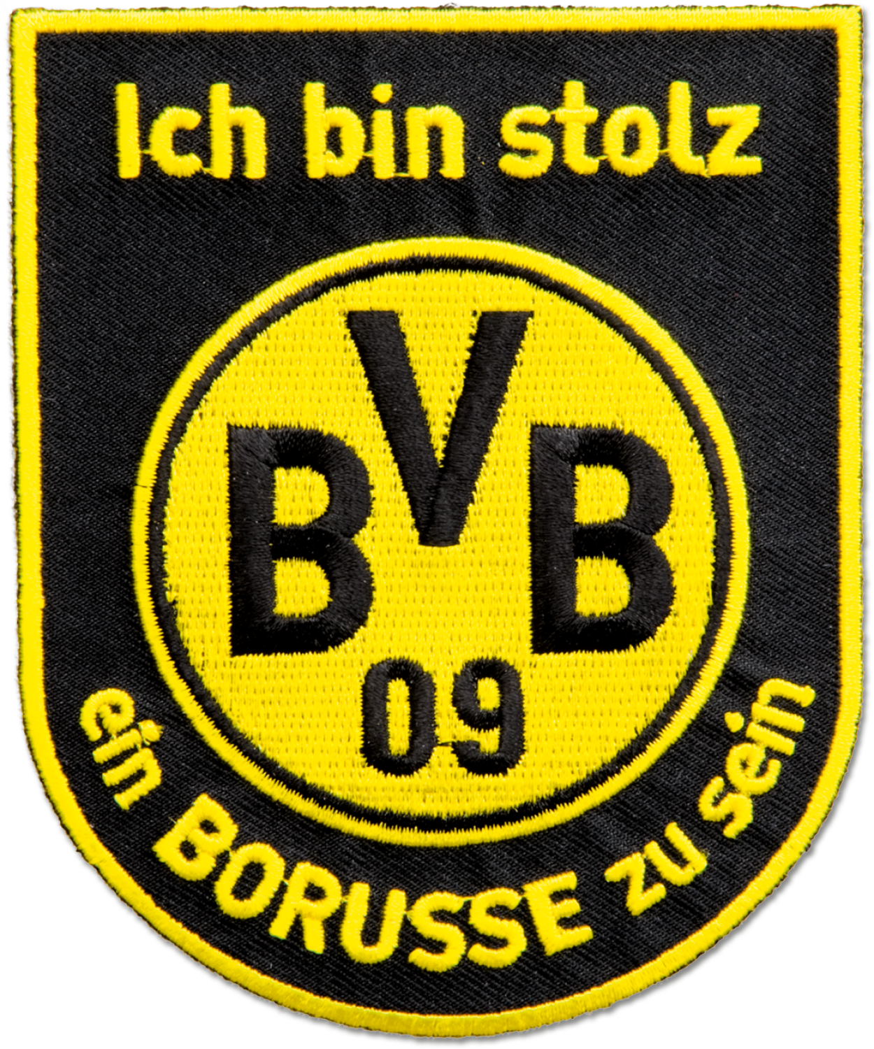 Borussia Dortmund Borusse Patch Badge 4 Inch &ndash (1250x1500), Png Download