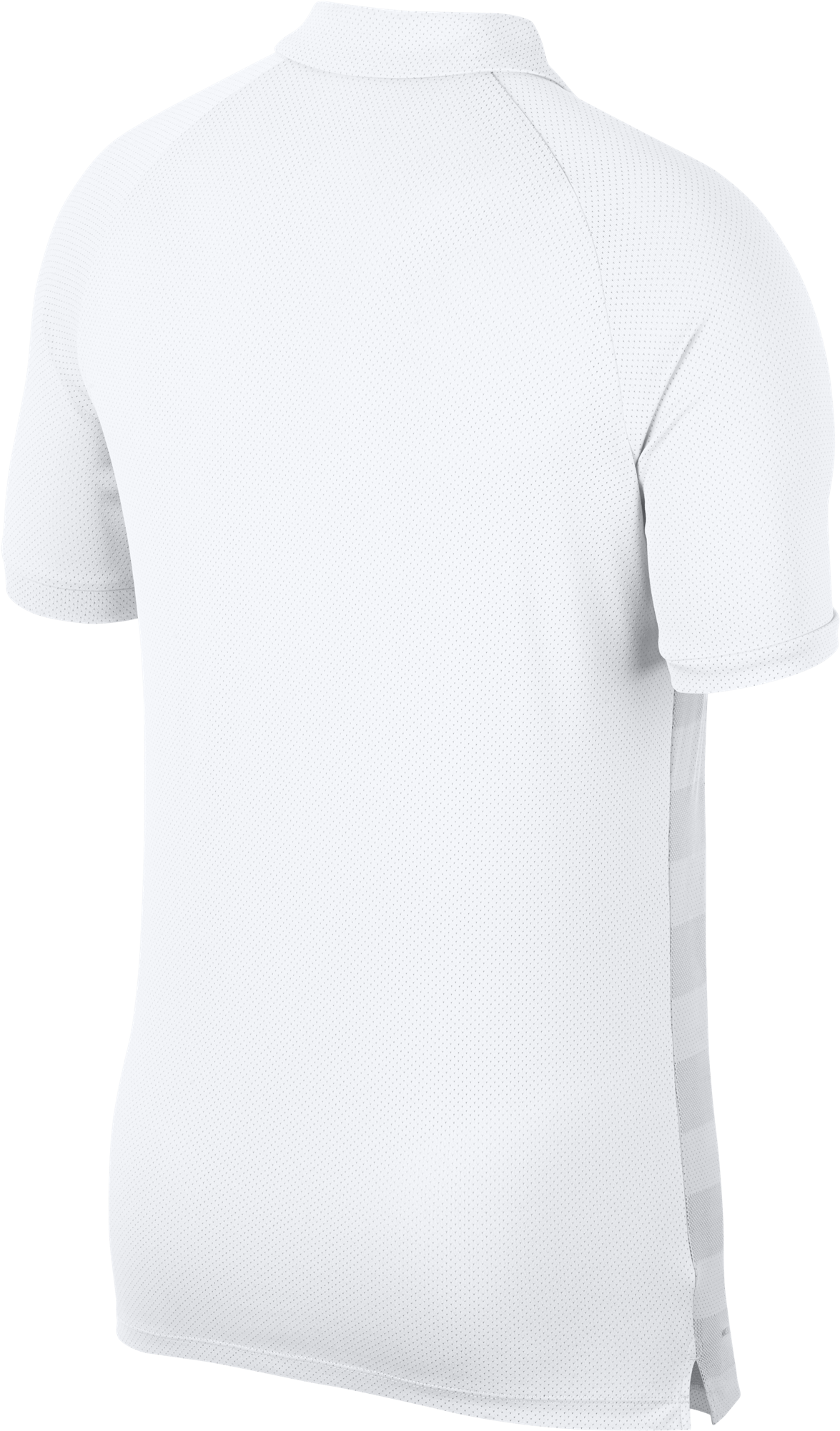 White/wolf Grey Zonal Cooling Stripe Polo - Polo Shirt (2000x2000), Png Download