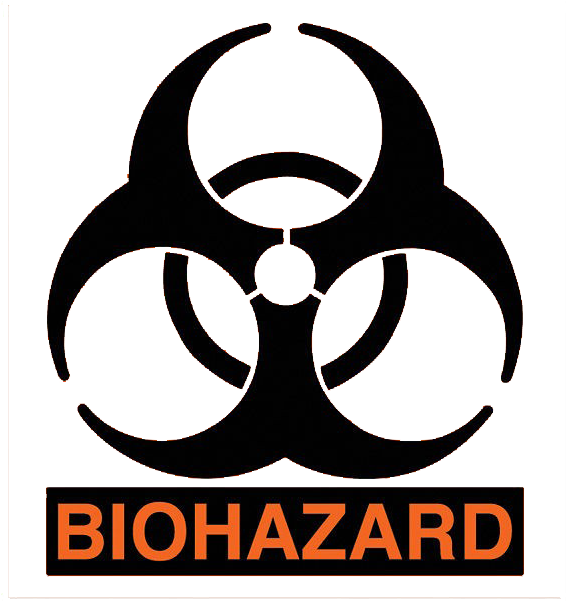 Biohazard Symbol (600x600), Png Download