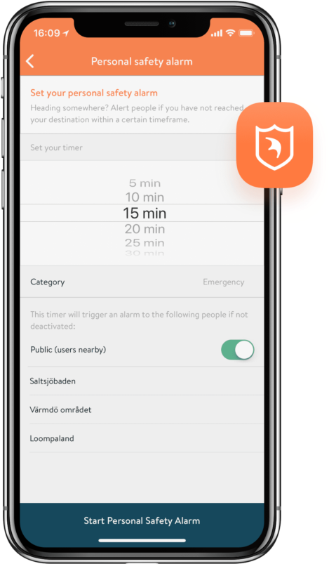 “it's So Easy Using The Safeland Personal Safety Alarm - Iphone (624x1024), Png Download