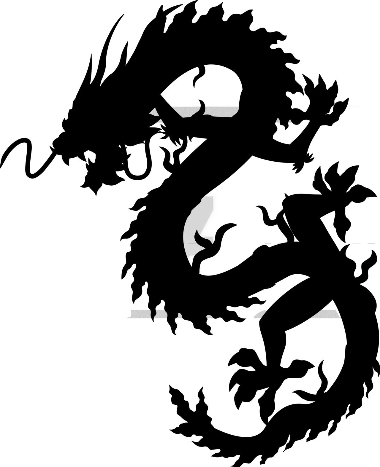 Download Snake Silhouette Dragon Silhouette Dragon Silhouette