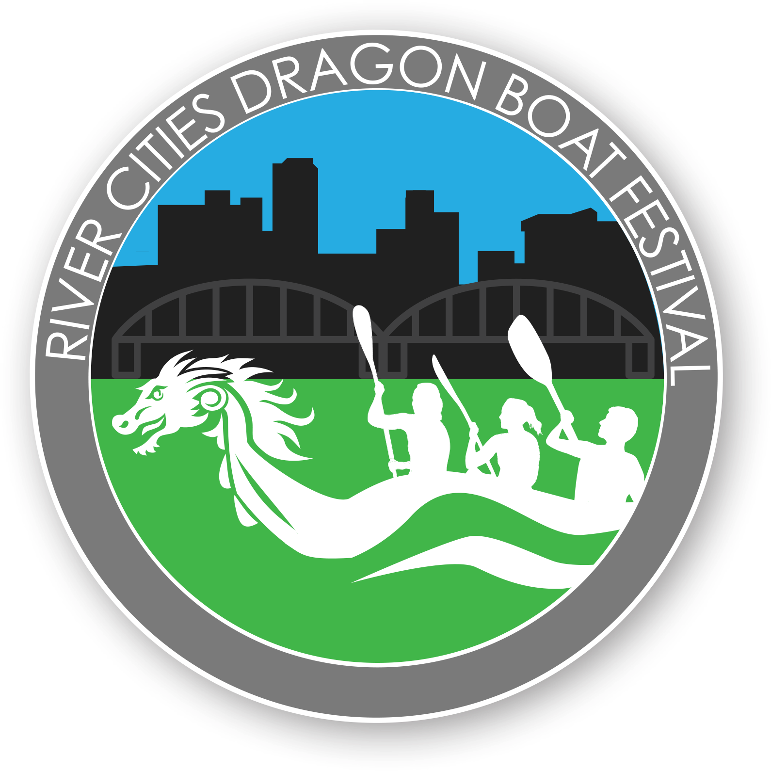 2019 River Cities Dragon Boat Festival - Graphic Design (1596x1596), Png Download