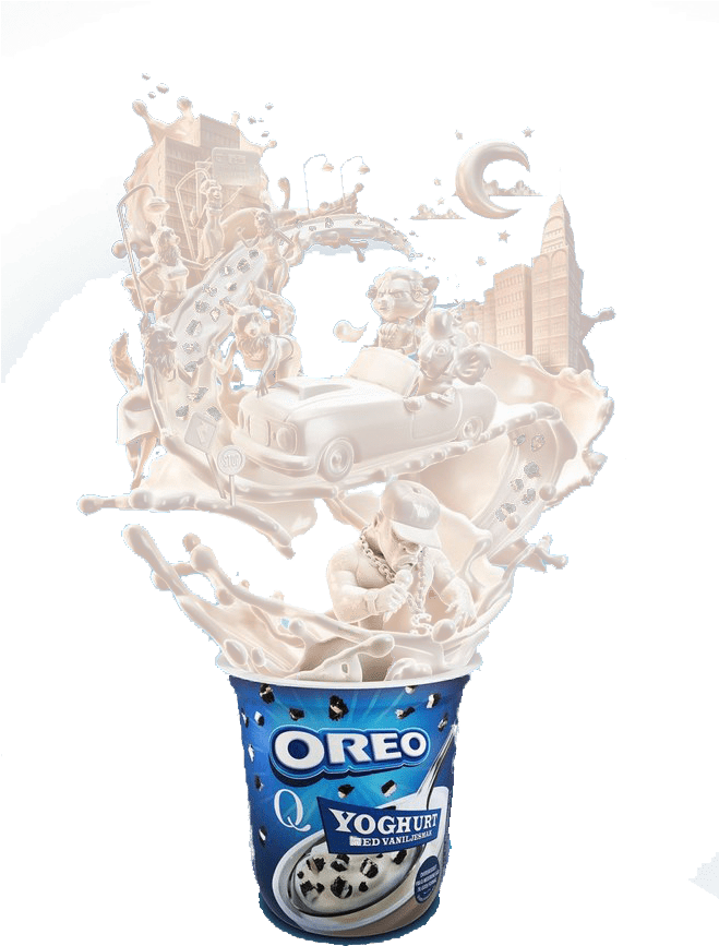 This Png File Is About Biscuit File Png , Chocolate - Yogurt Ad Creative (658x987), Png Download