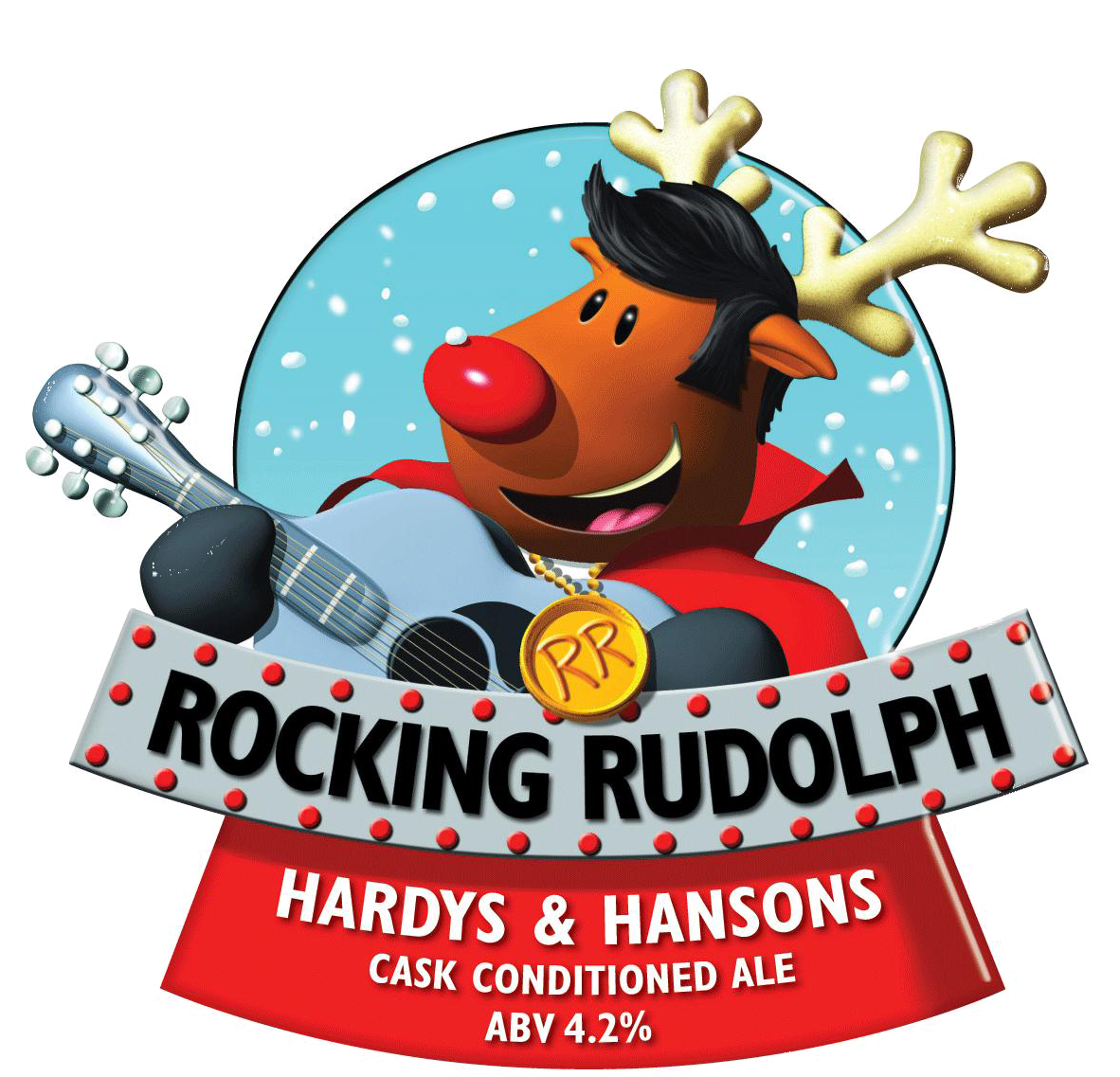 Leave A Reply Cancel Reply - Greene King Rocking Rudolph (1181x1181), Png Download