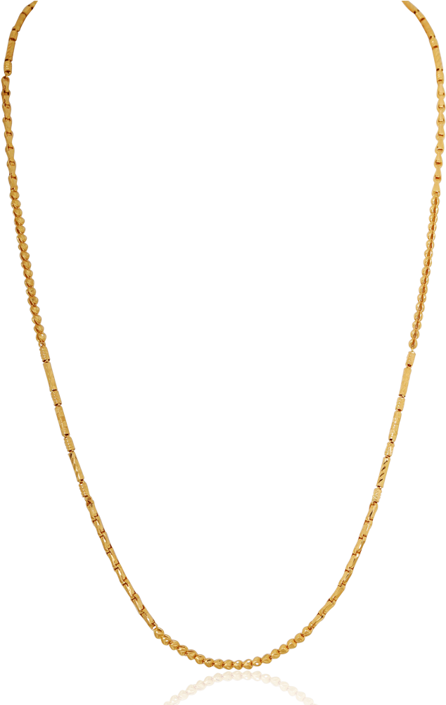 Golden Radiant Heart Chain - Necklace (1000x1000), Png Download