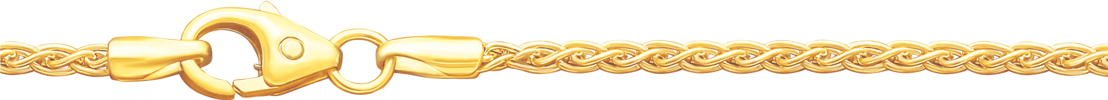 28004 / Gold 333 / Width 1,7 Mm (3752x817), Png Download