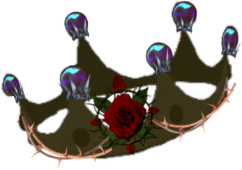#myoc #crown #evil #thorns #spike - Luge (1024x1024), Png Download