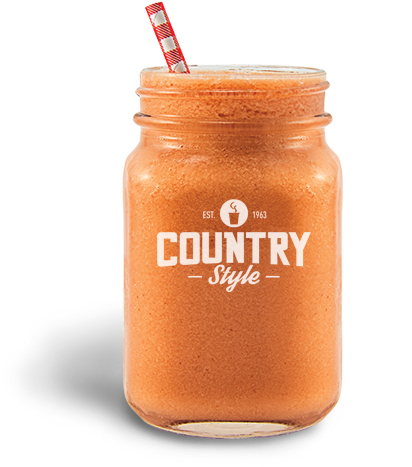 Strawberry & Banana Smoothie Small - Smoothie (742x490), Png Download