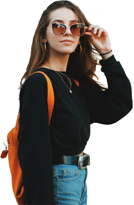 Lil Catty - Girl (440x748), Png Download