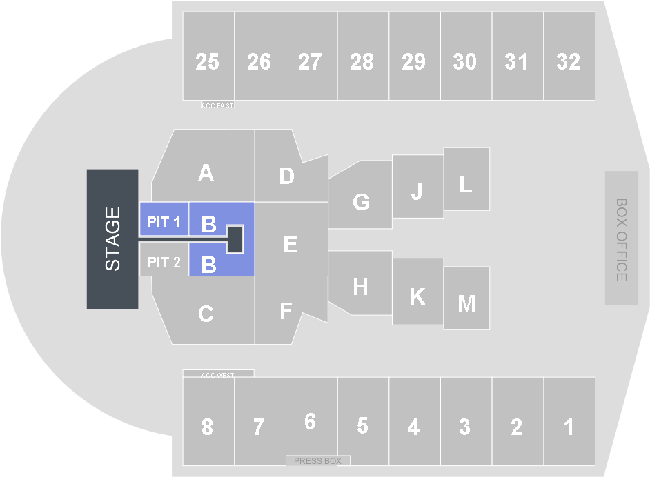 Hersheypark Stadium - Diagram (1044x795), Png Download