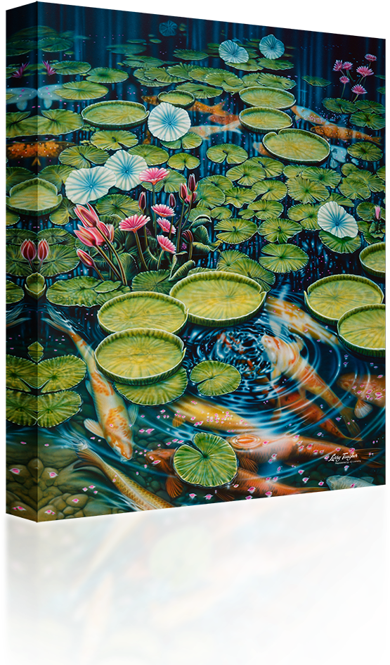 Koi Pond Jigsaw Puzzle (1024x1024), Png Download