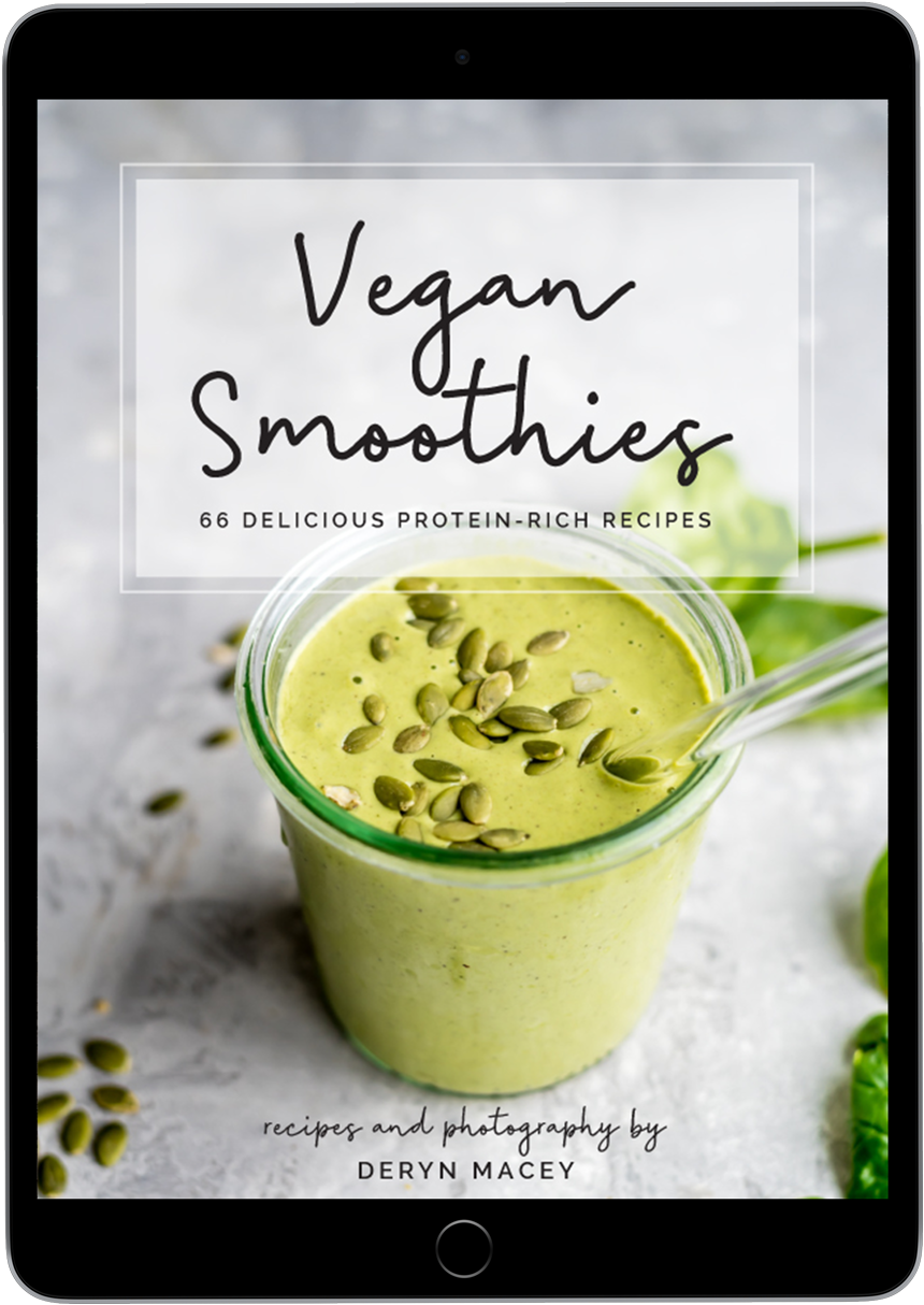 Vegan Protein Smoothies E-book By Running On Real Food - Dip (1000x1363), Png Download