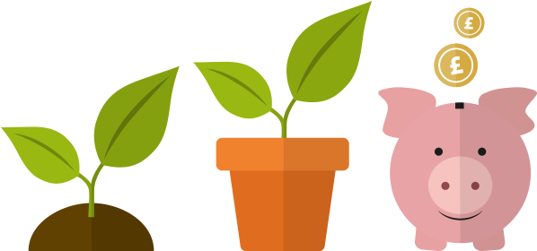 Invest Png Hd - Flowerpot (709x446), Png Download