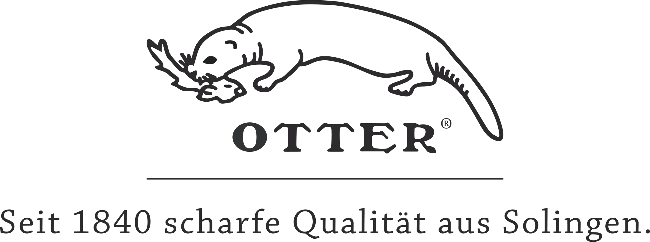 Otter Logo Png - Otter Messer (2168x807), Png Download