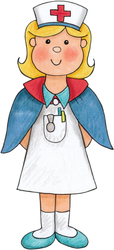 Khadfield Doctordoctor Nurse - Community Worker Clip Art (400x873), Png Download
