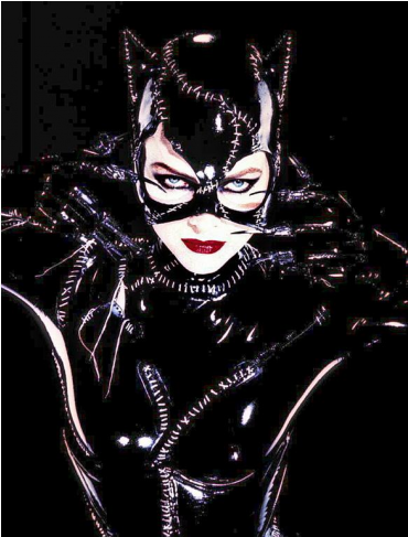 Home Page - Michelle Pfeiffer Catwoman Art (606x606), Png Download